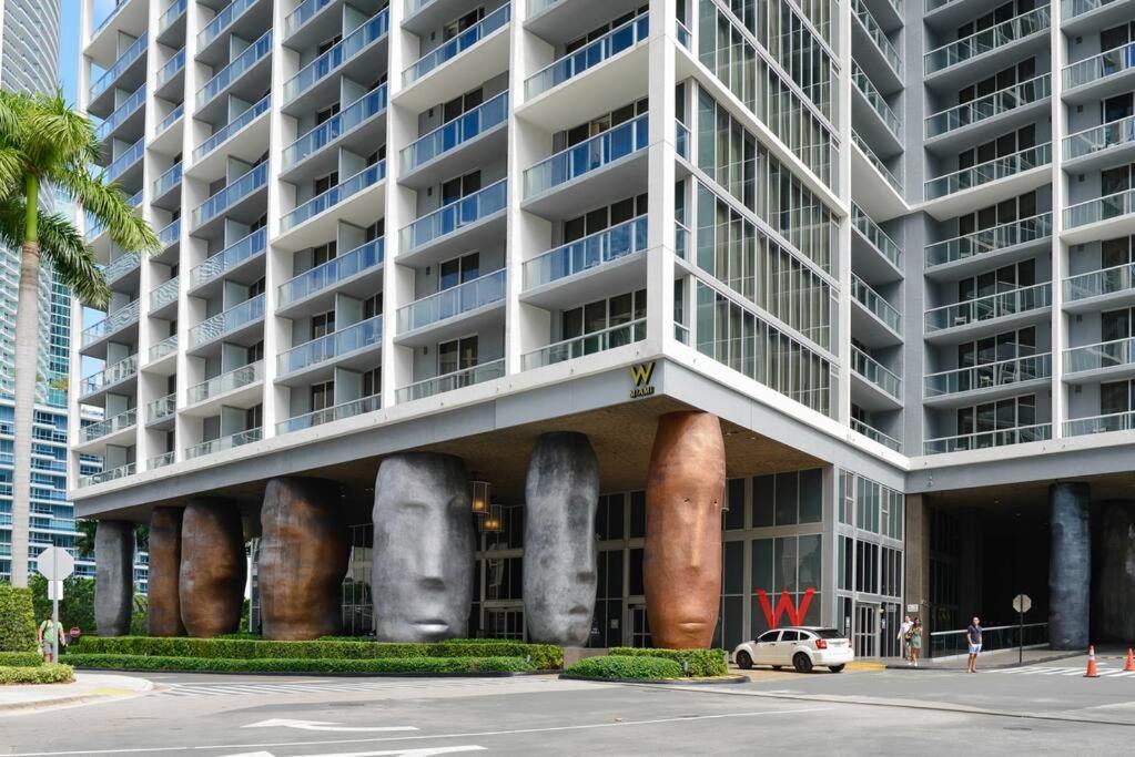 Wonderful 2 Bedroom Apt With Ocean Views At Icon Brickell Miami Exterior foto