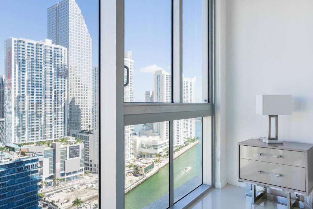Wonderful 2 Bedroom Apt With Ocean Views At Icon Brickell Miami Exterior foto